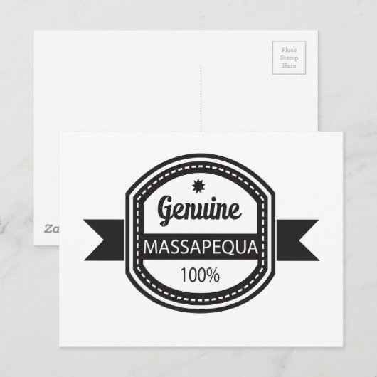 bX - Hometown reeks - Massapequa Briefkaart (Voorkant / Achterkant)