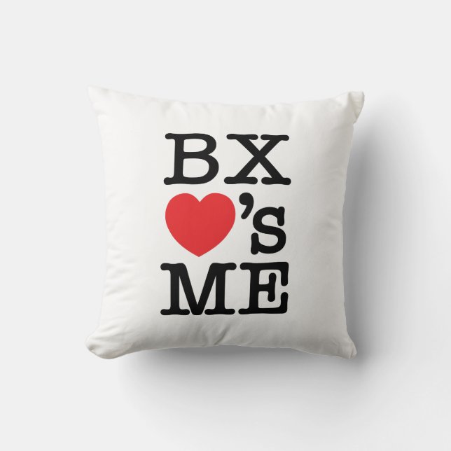 BX ❤'t ME Kussen (Voorkant)