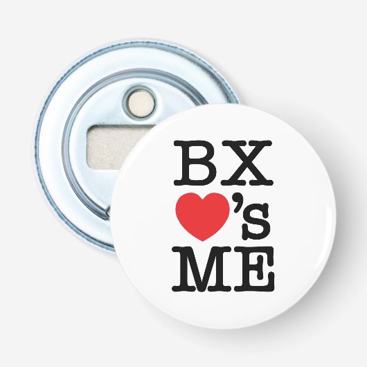 BX ❤'t MI Button Flesopener (Voorkant)