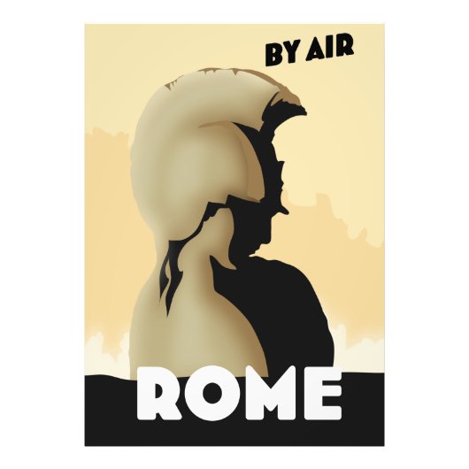 By Air Rome Foto Afdruk (Voorkant)