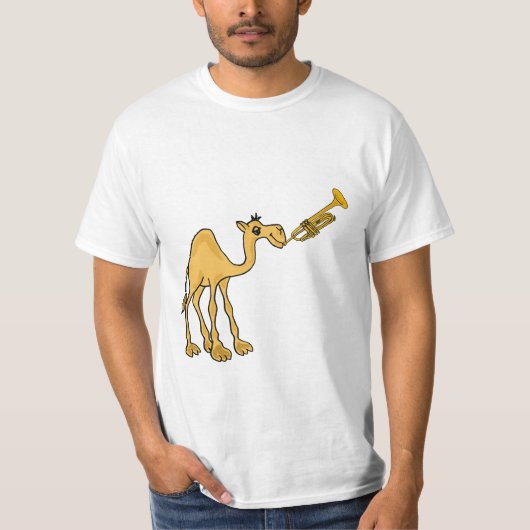 BY- Camel Speel het Shirt van de Trumpet (Voorkant)