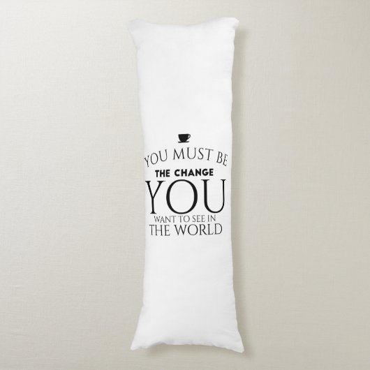 By change black lichaamskussen (Voorkant Verticaal)