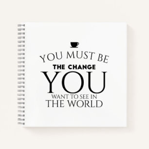 By change black notitieboek