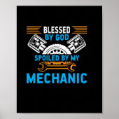 By God By Mechanic Poster (Voorkant)