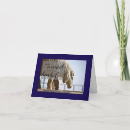 By His Wounds We are Healed Card Notitiekaartje