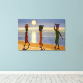 By the Beach 2007 Canvas Afdruk (Insitu (Houten vloer))