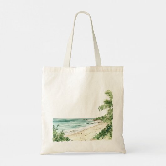 By the sea dolphin tote bag (Achterkant)