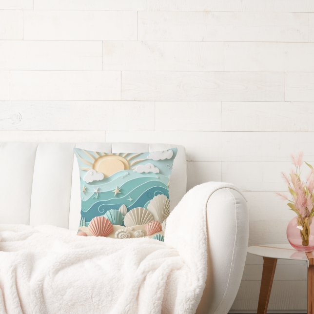 'By The Sea' Kussen (Bank)