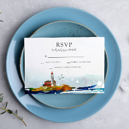 By The Sea RSVP Kaartje