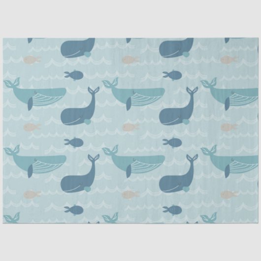 By the Sea Series Design 2 Tissuepapier (Voorkant)
