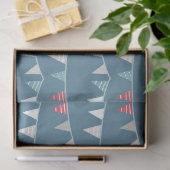 By the Sea Series Design 7 Tissuepapier (Geschenk)
