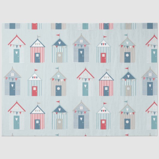 By the Sea Series Design 8 Tissuepapier (Voorkant)