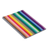 BYB2 SOLID STRIPES WALLPAPER ACHTERGRONDEN KLORFUL NOTITIEBOEK (Rechterzijde)