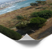 Byblos Libanon, Ocean Uitzicht Poster (Hoek)