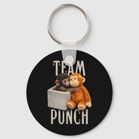 Byby Monkey Punch _5  Sleutelhanger (Voorkant)