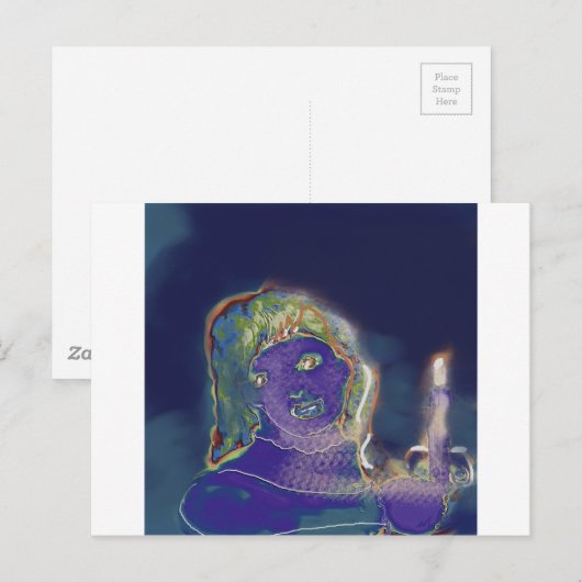 Bycandlelightfade2 Briefkaart (Voorkant / Achterkant)