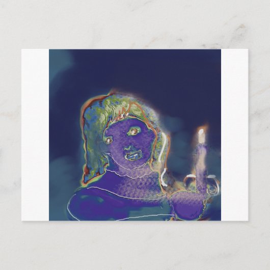 Bycandlelightfade2 Briefkaart (Voorkant)