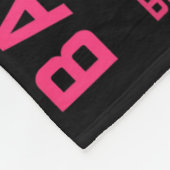 Byck de Roze Beste Vriend Borstkanker Bewustzijn Fleece Deken (Hoek)
