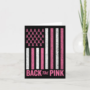Byck De Roze Borstkanker Bewustzijn Vlag Mannen WO Kaart