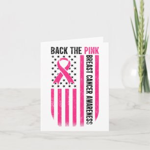 Byck De Roze Borstkanker Bewustzijn Vlag Peuter Kaart