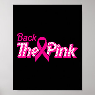 Byck de Roze Borstkanker Steun Kankerstrijder Poster