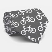 Bycycle Design Necktie Stropdas (Opgerold)