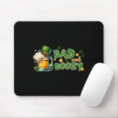 Byd en Boozy St Patricks Day Grappig Iers St Paddy Muismat (Met muis)