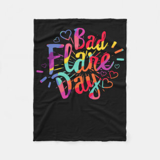 BYD Flare Day Complex Regional Pain Syndrome Aware Fleece Deken