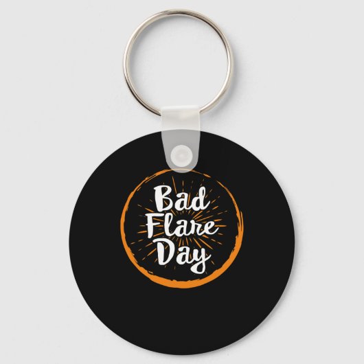 BYD Flare Day Complex Regional Pain Syndrome Aware Sleutelhanger (Voorkant)
