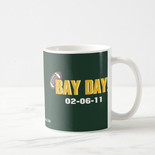 BYDAG! - Groen eBay-Football Koffiemok (Rechts)