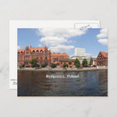 Bydgoszcz, Poolse cityscape-foto Briefkaart (Voorkant / Achterkant)