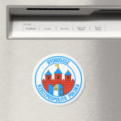 Bydgoszcz Round Emblem Magneet (Insitu (Vaatwasser))