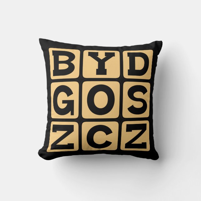 Bydgoszcz, Stad in Polen Kussen (Voorkant)