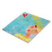 Bye Bye Liefde Abstract Schilderen Tegeltje (Zijkant)