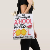 BYE BYE SCHOOL HALLO POOL TOTE BAG (Dichtbij)
