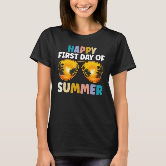 Bye Bye SCHOOL Hello Summer Last Day Of School T-shirt (Voorkant)