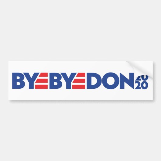 BYE BYEDON BUMPERSTICKER (Voorkant)