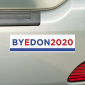 BYE DON 2020-bumpersticker Bumpersticker (Op auto)