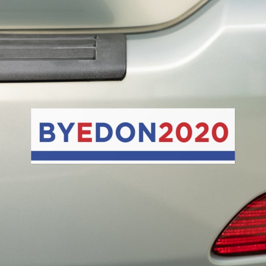 BYE DON 2020-bumpersticker Bumpersticker (Op auto)