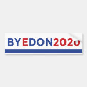 BYE DON 2020-bumpersticker Bumpersticker (Voorkant)