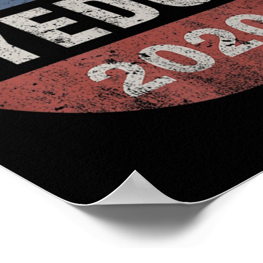 Bye Don 2020 Byedon Button Funny Joe Biden Anti Poster (Hoek)