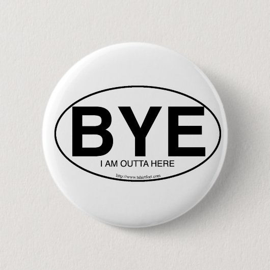 BYE Euro Style Ronde Button 5,7 Cm (Voorkant)