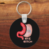 Bye Funny Gastric Sleeve Surgery Stomach  Sleutelhanger (Voorkant)