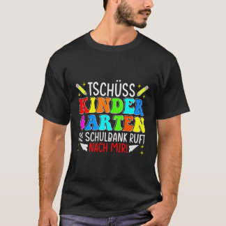 Bye Kleuterschool Kinderopvang Basisschool Afstude T-shirt
