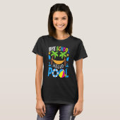 Bye School Beach Ball Hangmat T-shirt (Voorkant volledig)