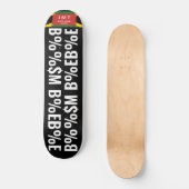BYEB Skateboard (Voorkant)