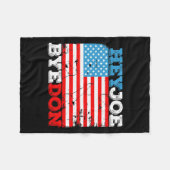 Byedon 2020 Flag - Bye Don Hey Joe Biden Support S Fleece Deken (Voorkant (Horizontaal))