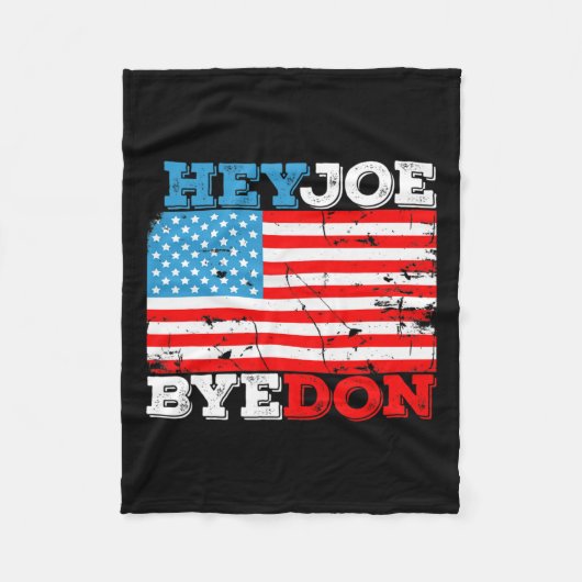 Byedon 2020 Flag - Bye Don Hey Joe Biden Support S Fleece Deken (Voorkant)