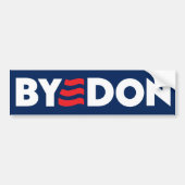 ByeDon 2024 Bye Don Anti-Trump Bumpersticker (Voorkant)