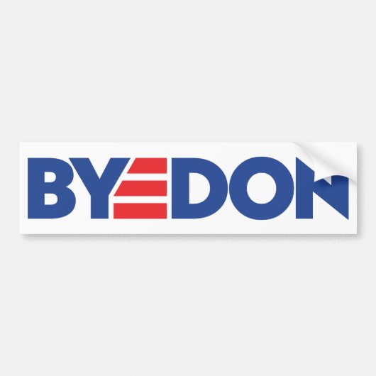BYEDON BUMPERSTICKER (Voorkant)